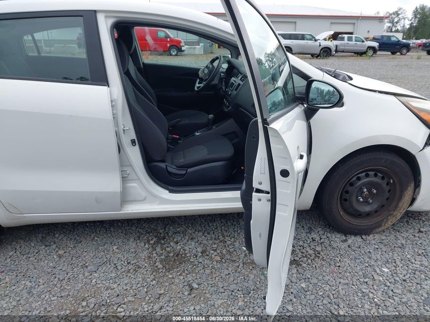 2012 Kia Rio VIN KNADM4A39C6045359 IAAI salvage auction — FRONT END, Bill Of Sale (Washington), sold $200 on 2026-07-29 (photo 5)
