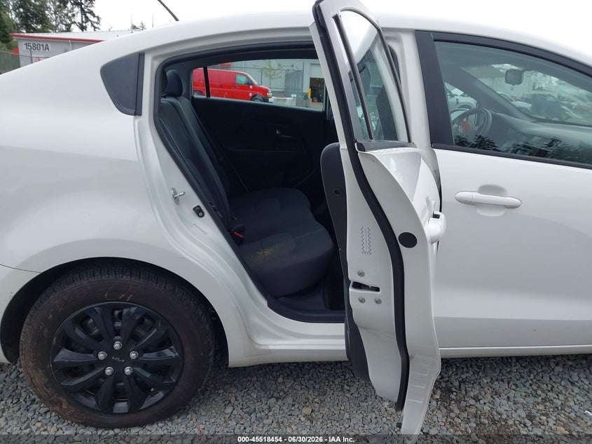 2012 Kia Rio VIN KNADM4A39C6045359 IAAI salvage auction — FRONT END, Bill Of Sale (Washington), sold $200 on 2026-07-29 (photo 8)