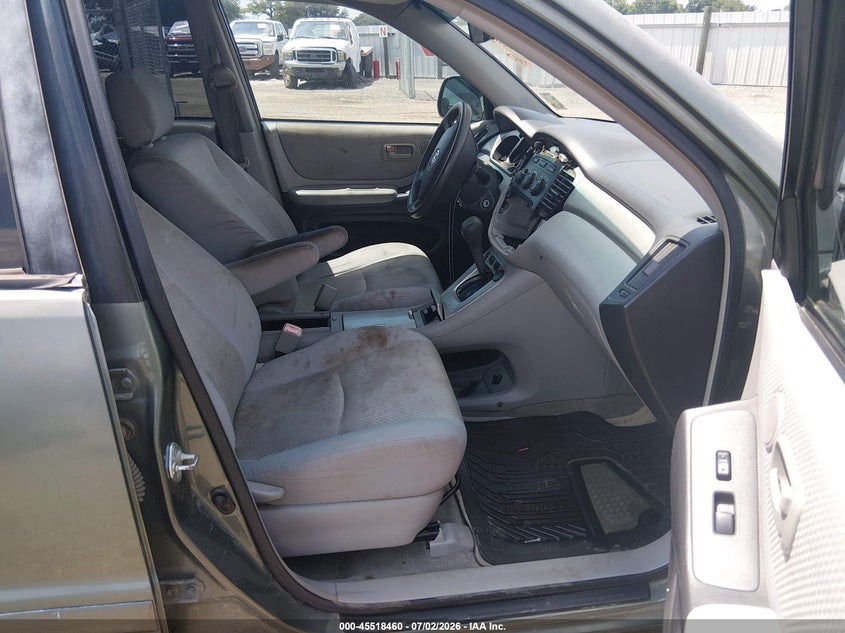 2006 Toyota Highlander VIN JTEGD21A860140985 IAAI salvage auction — UNKNOWN, Clear (Louisiana), sold $2,000 on 2026-07-15 (photo 5)