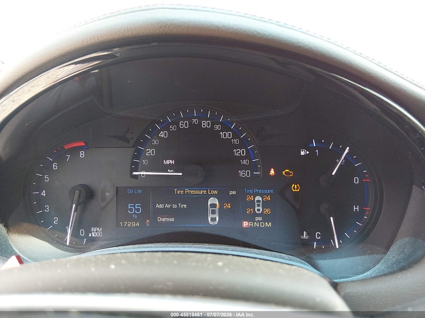 2015 Cadillac Xts VIN 2G61L5S37F9125854 IAAI salvage auction — FRONT END, Salvage (Tennessee), sold $4,050 on 2026-08-01 (photo 7)