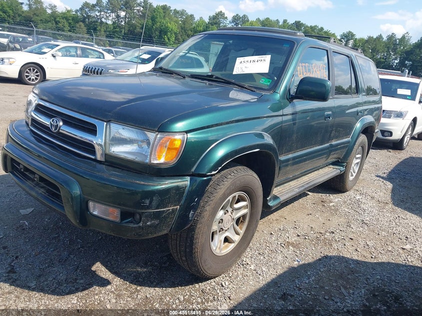 1999 Toyota 4runner VIN JT3GN87R4X0120899 IAAI salvage auction — NORMAL WEAR, Clear (Virginia), sold $2,000 on 2026-07-24 (photo 2)