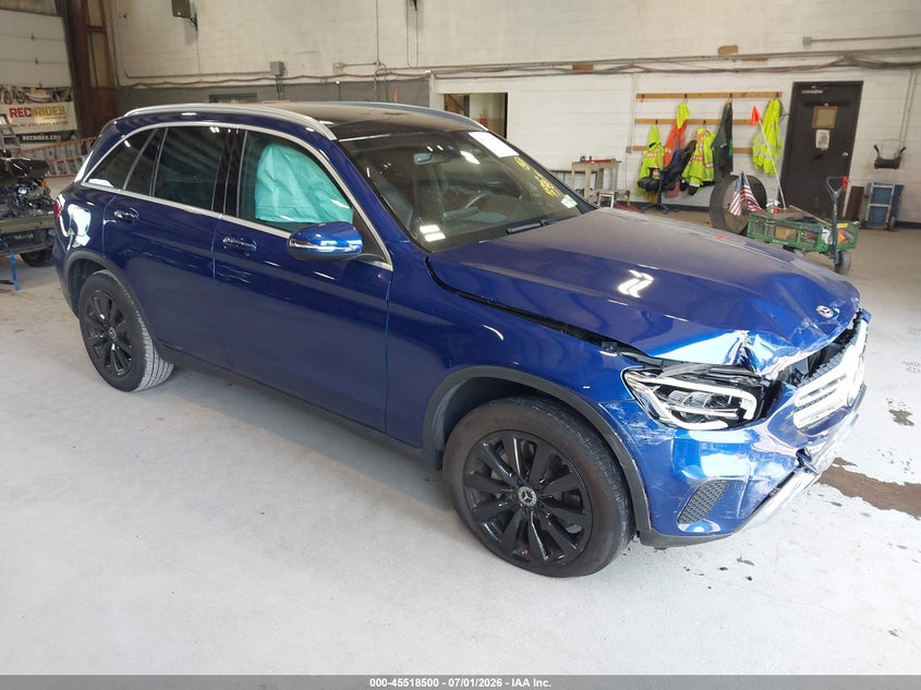 2020 Mercedes-benz Glc VIN WDC0G8EB6LF725473 IAAI salvage auction — FRONT END, Salvage Title, sold $8,650 on 2026-08-12 (photo 1)