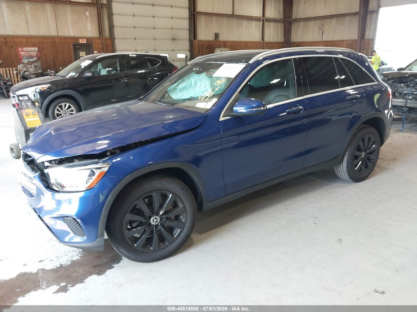 2020 Mercedes-benz Glc VIN WDC0G8EB6LF725473 IAAI salvage auction — FRONT END, Salvage Title, sold $8,650 on 2026-08-12 (photo 2)