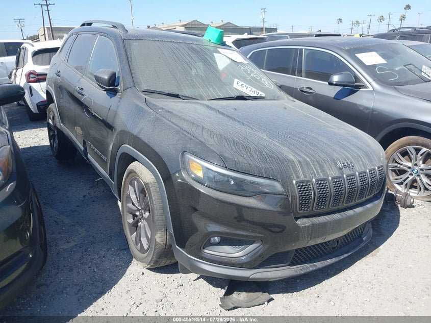 2021 Jeep Cherokee VIN 1C4PJLMX5MD236226 IAAI salvage auction — LEFT FRONT, Salvage Certificate (California), sold $3,400 on 2026-07-31 (photo 1)
