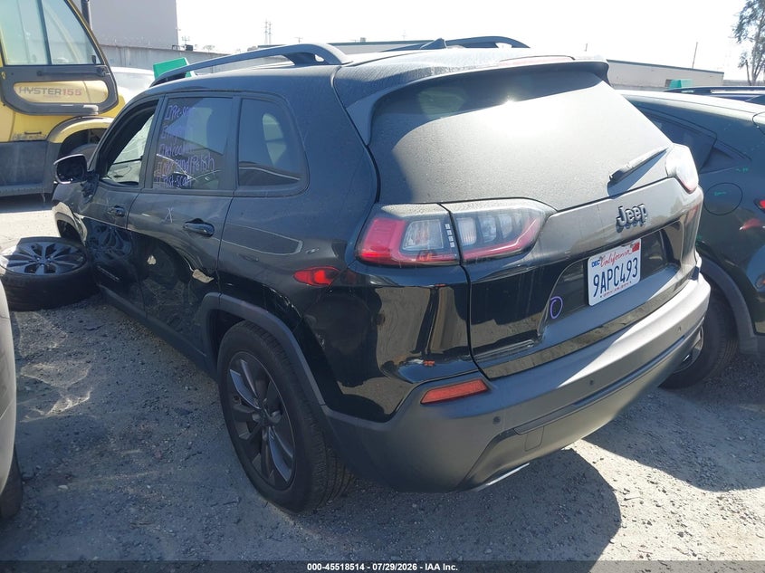2021 Jeep Cherokee VIN 1C4PJLMX5MD236226 IAAI salvage auction — LEFT FRONT, Salvage Certificate (California), sold $3,400 on 2026-07-31 (photo 3)