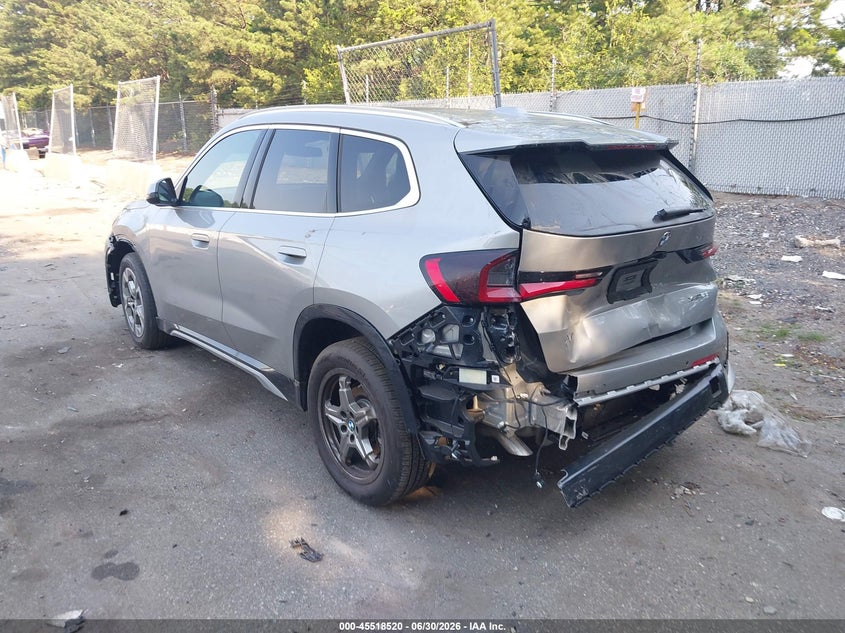 2025 BMW X1 VIN WBX73EF04S5255429 IAAI salvage auction — FRONT & REAR, Mv-907A (New York), sold $8,300 on 2026-07-21 (photo 3)