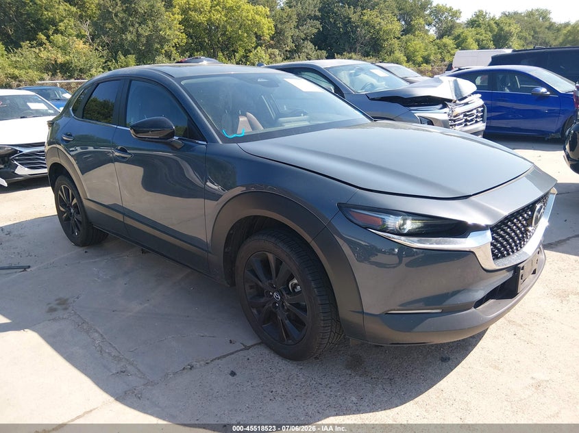 2024 Mazda Cx-30 VIN 3MVDMBCMXRM650544 IAAI salvage auction — RIGHT FRONT, Enterprise Vehicles Clear Only (Texas), sold $12,100 on 2026-07-13 (photo 1)