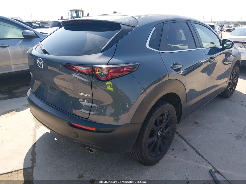 2024 Mazda Cx-30 VIN 3MVDMBCMXRM650544 IAAI salvage auction — RIGHT FRONT, Enterprise Vehicles Clear Only (Texas), sold $12,100 on 2026-07-13 (photo 4)