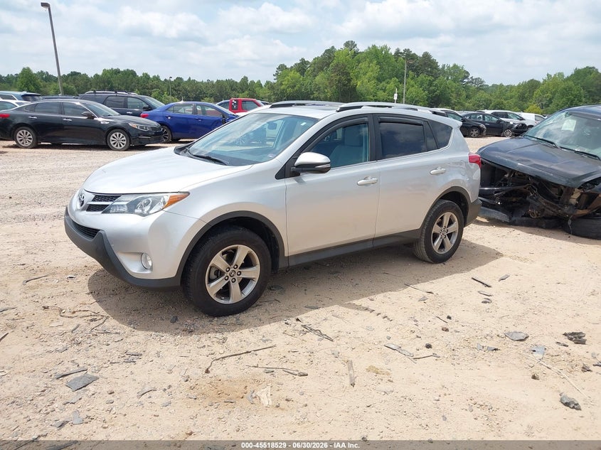 2015 Toyota VIN 2T3WFREV0FW232751 IAAI salvage auction — REAR END, Salvage Title, sold $6,800 on 2026-08-01 (photo 2)