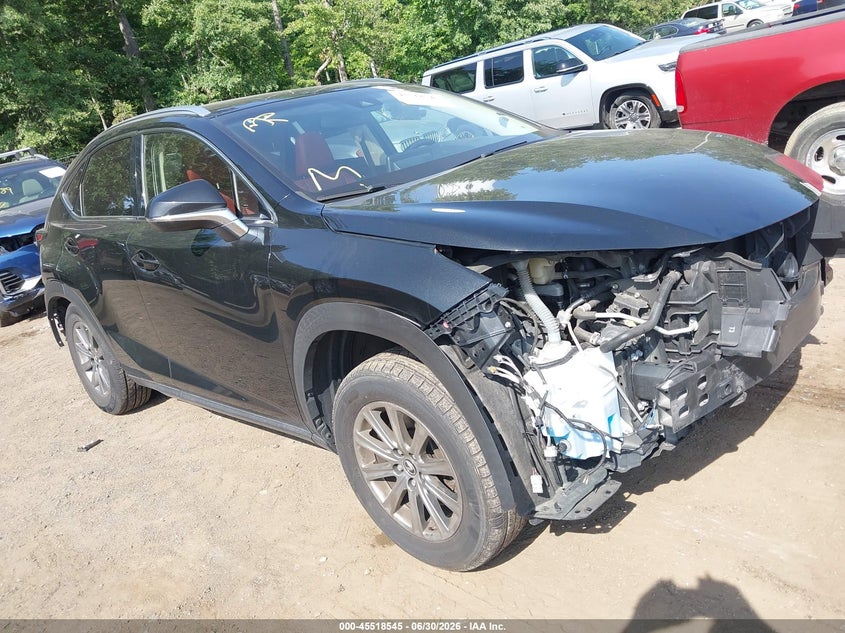 2018 Lexus Nx VIN JTJBARBZ0J2171212 IAAI salvage auction — FRONT & REAR, Salvage Title, sold $6,750 on 2026-07-29 (photo 1)