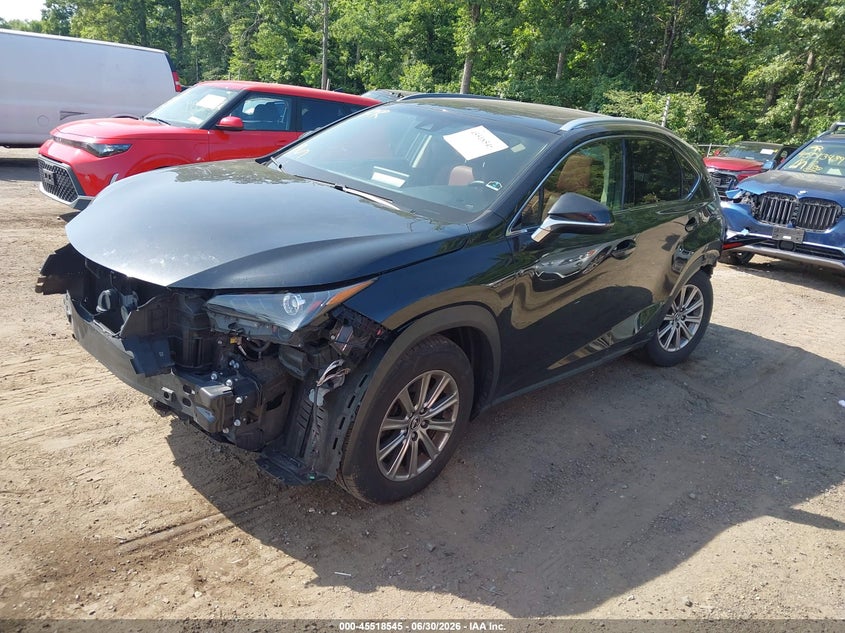 2018 Lexus Nx VIN JTJBARBZ0J2171212 IAAI salvage auction — FRONT & REAR, Salvage Title, sold $6,750 on 2026-07-29 (photo 2)