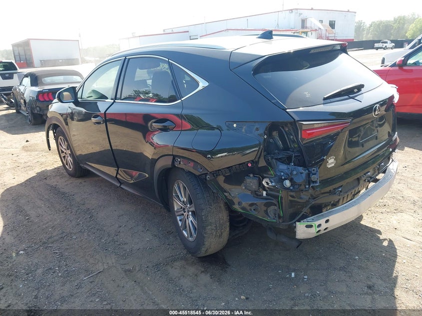 2018 Lexus Nx VIN JTJBARBZ0J2171212 IAAI salvage auction — FRONT & REAR, Salvage Title, sold $6,750 on 2026-07-29 (photo 3)