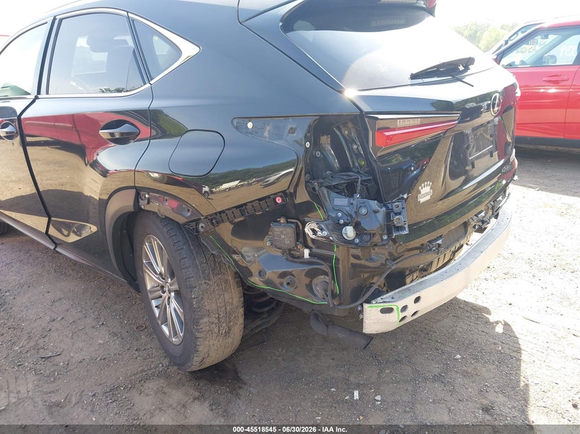 2018 Lexus Nx VIN JTJBARBZ0J2171212 IAAI salvage auction — FRONT & REAR, Salvage Title, sold $6,750 on 2026-07-29 (photo 6)