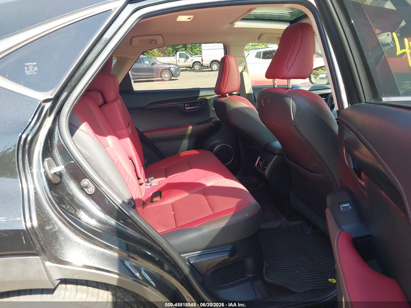 2018 Lexus Nx VIN JTJBARBZ0J2171212 IAAI salvage auction — FRONT & REAR, Salvage Title, sold $6,750 on 2026-07-29 (photo 8)