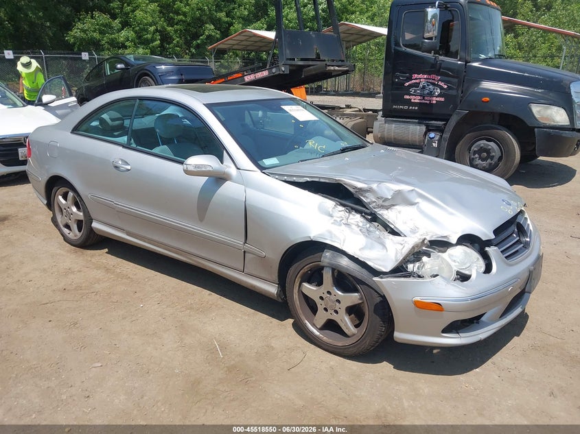 2003 Mercedes-benz Clk-class VIN WDBTJ75J83F053310 IAAI salvage auction — RIGHT FRONT, Salvage - Greater Than 75% (Maryland), sold $500 on 2026-07-28 (photo 1)
