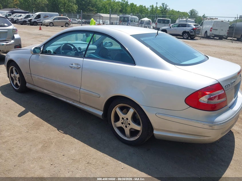 2003 Mercedes-benz Clk-class VIN WDBTJ75J83F053310 IAAI salvage auction — RIGHT FRONT, Salvage - Greater Than 75% (Maryland), sold $500 on 2026-07-28 (photo 3)