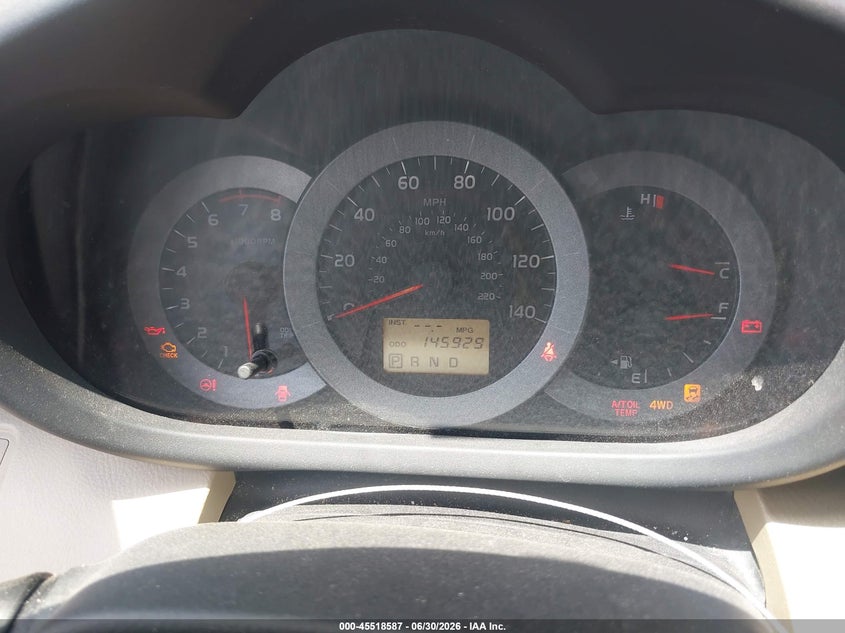 2009 Toyota Rav4 VIN JTMBF33V095017154 IAAI salvage auction — NORMAL WEAR, Clear (Indiana), sold $1,425 on 2026-08-01 (photo 7)
