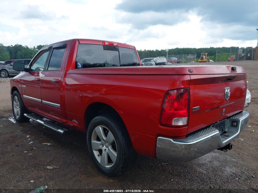 2009 Dodge Ram 1500 VIN 1D3HB18T69S763070 IAAI salvage auction — NORMAL WEAR, Clear (Alabama), sold $1,350 on 2026-08-02 (photo 3)