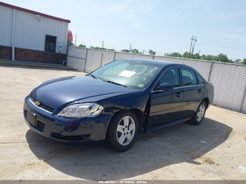 2010 Chevrolet Impala VIN 2G1WA5EK3A1115611 IAAI salvage auction — LEFT FRONT, Salvage (Missouri), sold $475 on 2026-07-18 (photo 2)