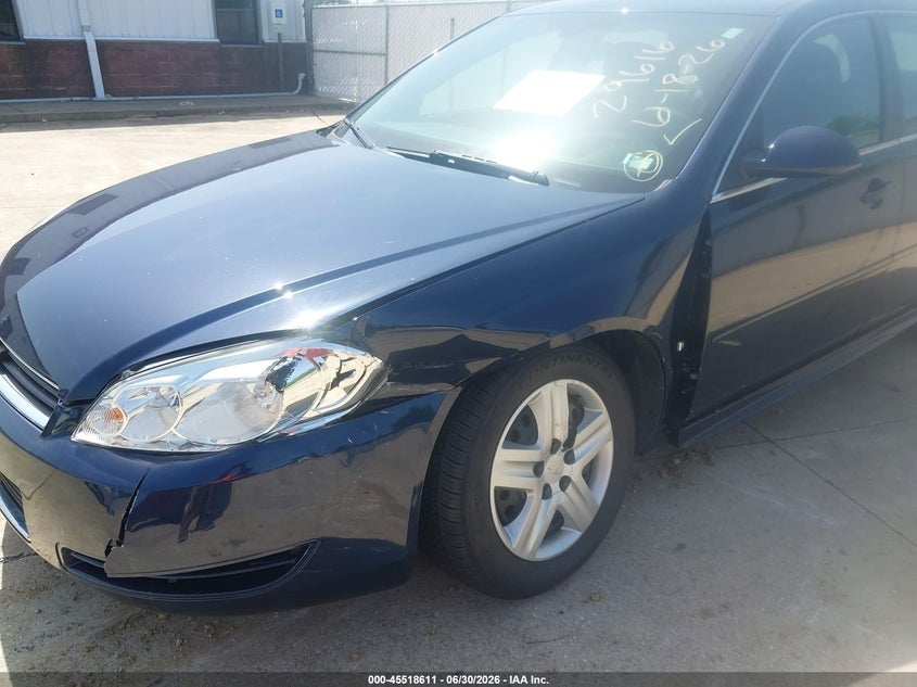 2010 Chevrolet Impala VIN 2G1WA5EK3A1115611 IAAI salvage auction — LEFT FRONT, Salvage (Missouri), sold $475 on 2026-07-18 (photo 6)