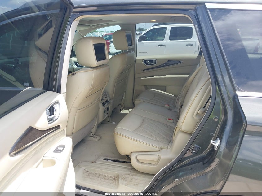 2014 Infiniti Qx60 VIN 5N1AL0MN5EC548272 IAAI salvage auction — RIGHT SIDE, Original (Texas), sold $1,500 on 2026-09-08 (photo 8)