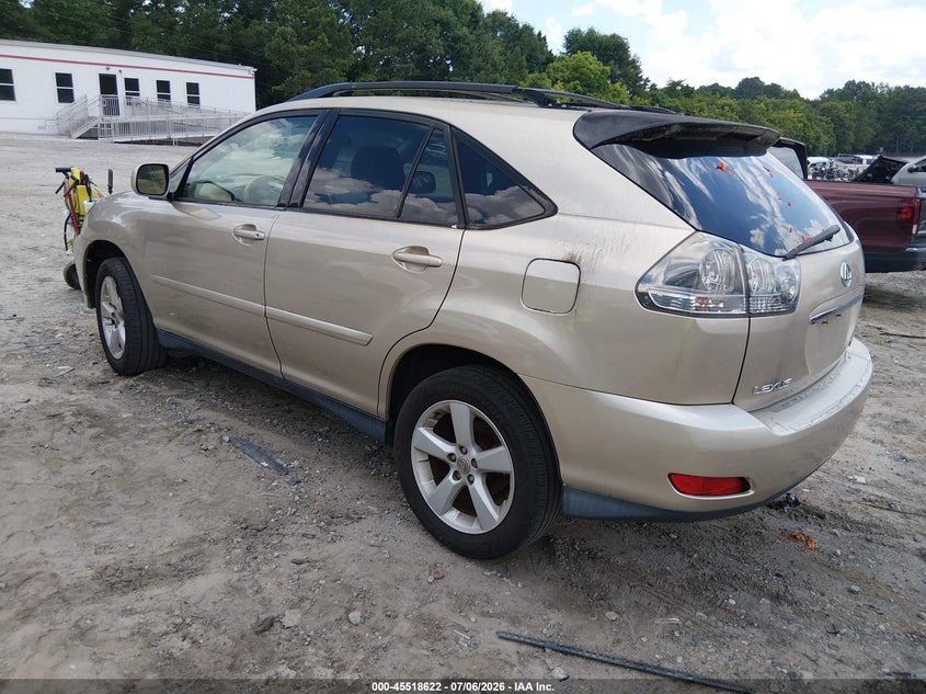 2007 Lexus Rx 350 VIN JTJGK31U170002567 IAAI salvage auction — NORMAL WEAR, Clear (Georgia), sold $1,650 on 2026-07-10 (photo 3)