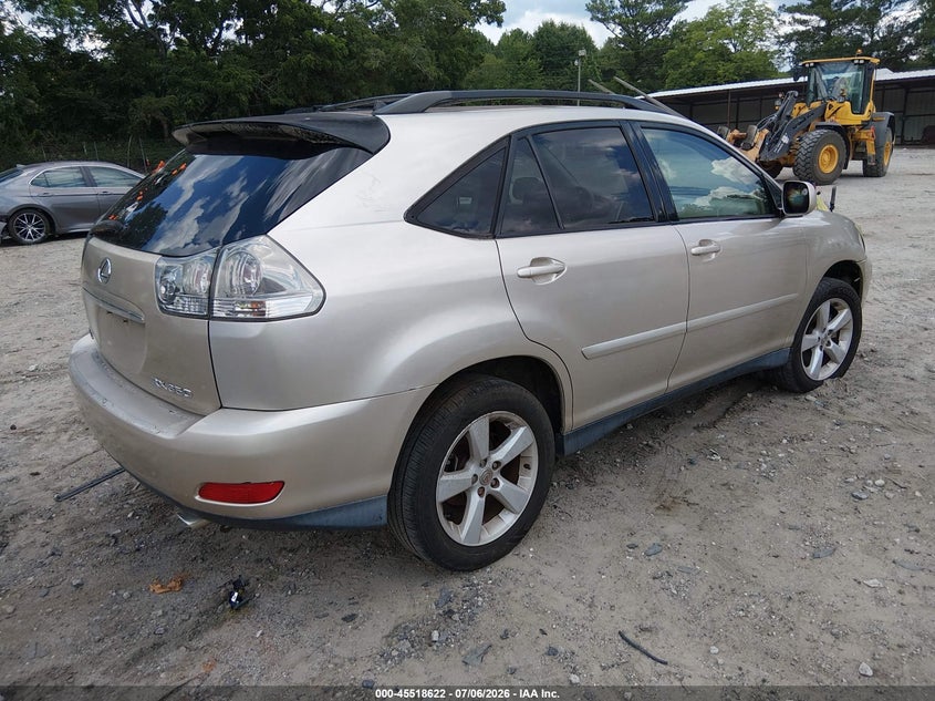2007 Lexus Rx 350 VIN JTJGK31U170002567 IAAI salvage auction — NORMAL WEAR, Clear (Georgia), sold $1,650 on 2026-07-10 (photo 4)