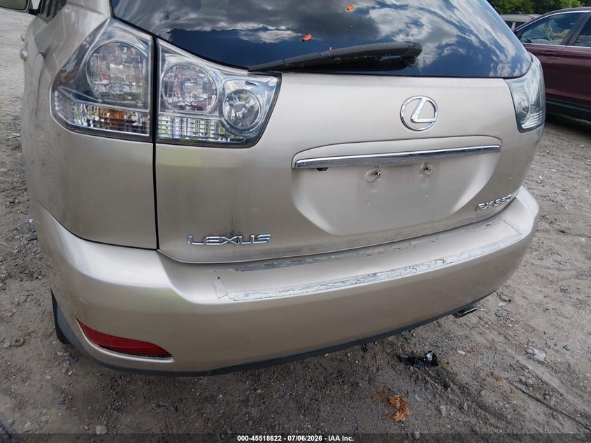 2007 Lexus Rx 350 VIN JTJGK31U170002567 IAAI salvage auction — NORMAL WEAR, Clear (Georgia), sold $1,650 on 2026-07-10 (photo 6)
