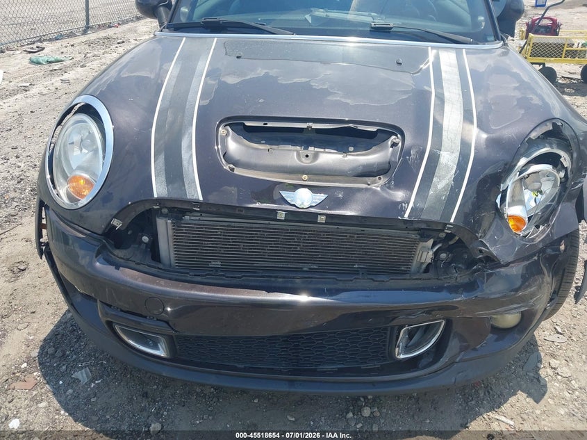 2013 Mini Convertible VIN WMWZP3C59DT550827 IAAI salvage auction — FRONT END, Salvage (Georgia), sold $900 on 2026-08-12 (photo 6)