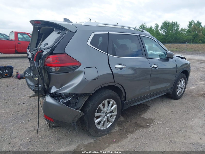 2020 Nissan Rogue VIN JN8AT2MV6LW141657 IAAI salvage auction — FRONT & REAR, Mv-907A (New York), sold $25 on 2026-07-30 (photo 4)