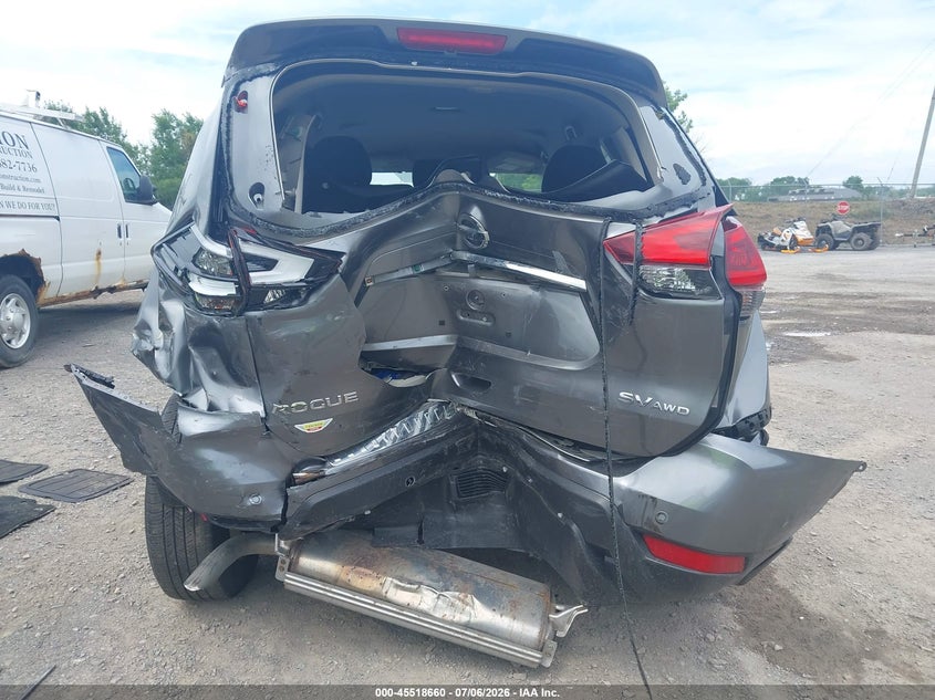 2020 Nissan Rogue VIN JN8AT2MV6LW141657 IAAI salvage auction — FRONT & REAR, Mv-907A (New York), sold $25 on 2026-07-30 (photo 6)