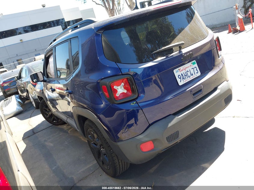 2018 Jeep Renegade VIN ZACCJABB8JPH78184 IAAI salvage auction — FRONT END, Salvage Certificate (California), sold $850 on 2026-08-05 (photo 3)