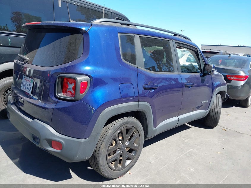 2018 Jeep Renegade VIN ZACCJABB8JPH78184 IAAI salvage auction — FRONT END, Salvage Certificate (California), sold $850 on 2026-08-05 (photo 4)
