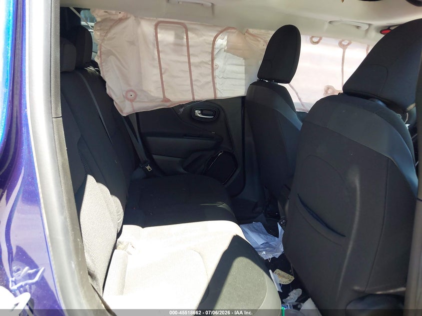 2018 Jeep Renegade VIN ZACCJABB8JPH78184 IAAI salvage auction — FRONT END, Salvage Certificate (California), sold $850 on 2026-08-05 (photo 8)