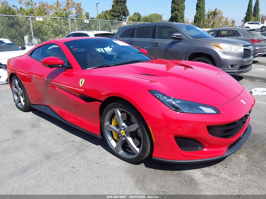 2020 Ferrari Portofino VIN ZFF89FPA3L0249943 — IAAI salvage auction photo