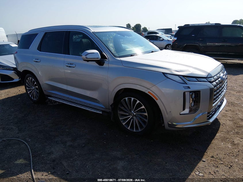 2023 Hyundai Palisade VIN KM8R7DGE4PU532328 IAAI salvage auction — FRONT & REAR, Salvage (Arkansas), sold $10,400 on 2026-07-29 (photo 1)