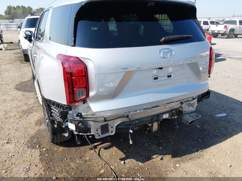 2023 Hyundai Palisade VIN KM8R7DGE4PU532328 IAAI salvage auction — FRONT & REAR, Salvage (Arkansas), sold $10,400 on 2026-07-29 (photo 6)