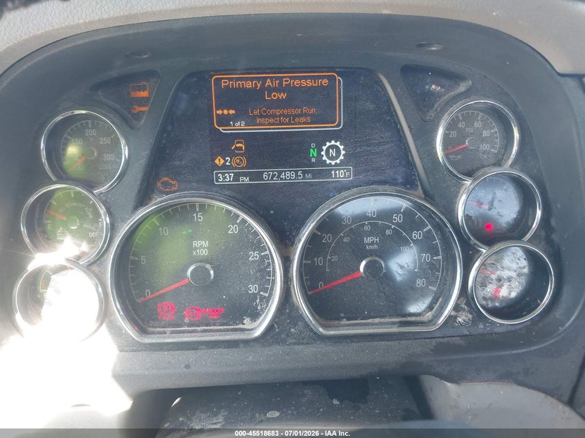 2019 Peterbilt 579 VIN 1XPBD49X8KD614485 IAAI salvage auction — UNKNOWN, Salvage (Arizona), sold $7,000 on 2026-08-26 (photo 5)