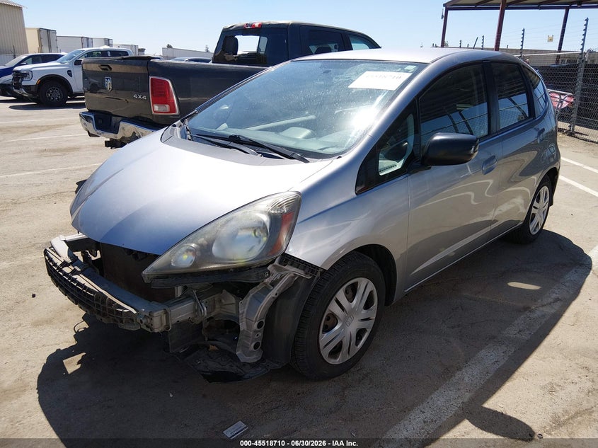2010 Honda Fit VIN JHMGE8H21AS010660 IAAI salvage auction — RIGHT FRONT, Salvage (California), sold $775 on 2026-07-28 (photo 2)
