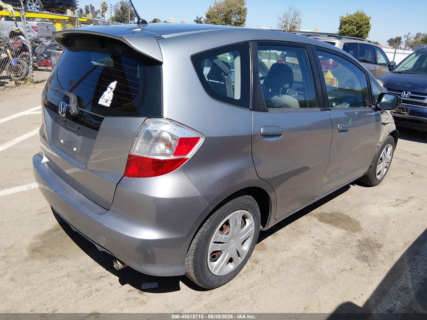 2010 Honda Fit VIN JHMGE8H21AS010660 IAAI salvage auction — RIGHT FRONT, Salvage (California), sold $775 on 2026-07-28 (photo 4)