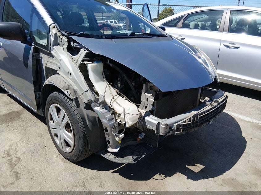2010 Honda Fit VIN JHMGE8H21AS010660 IAAI salvage auction — RIGHT FRONT, Salvage (California), sold $775 on 2026-07-28 (photo 6)