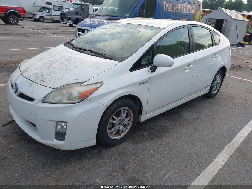 2011 Toyota Prius VIN JTDKN3DU7B5350465 IAAI salvage auction — NORMAL WEAR, Clear (North Carolina), sold $1,850 on 2026-07-09 (photo 2)