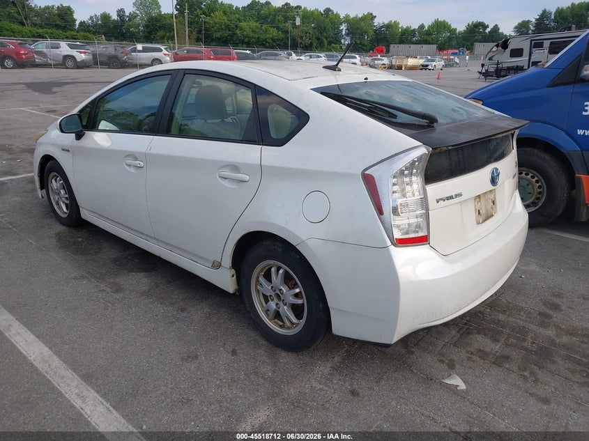 2011 Toyota Prius VIN JTDKN3DU7B5350465 IAAI salvage auction — NORMAL WEAR, Clear (North Carolina), sold $1,850 on 2026-07-09 (photo 3)