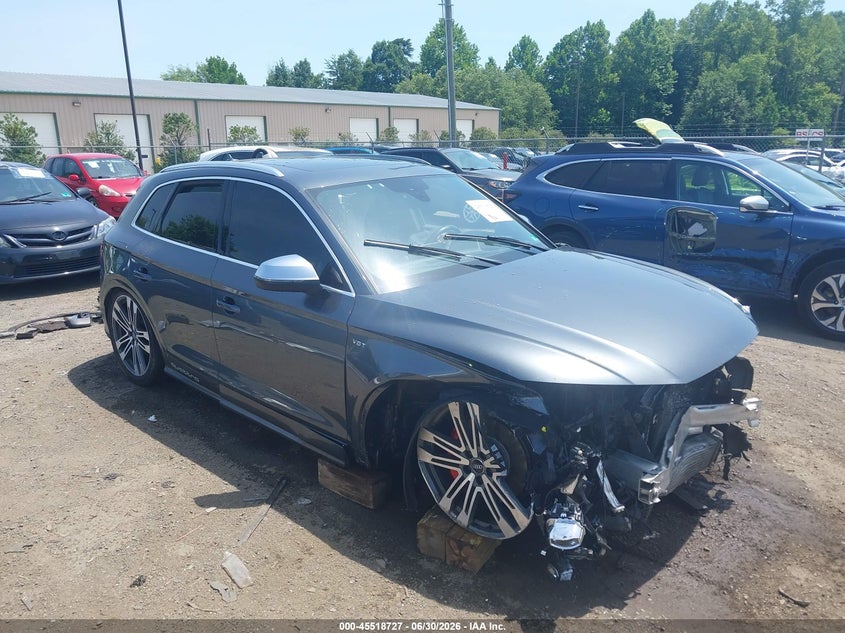 2018 Audi Sq5 VIN WA1C4AFY2J2093494 IAAI salvage auction — FRONT END, Wait Title, sold $4,100 on 2026-10-09 (photo 1)