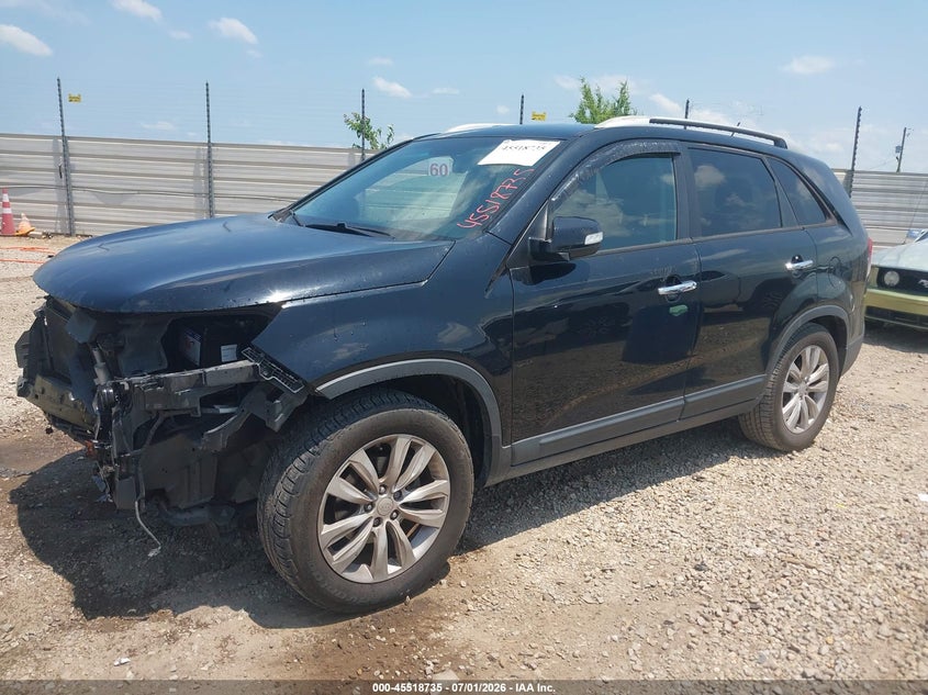 2013 Kia Sorento VIN 5XYKT4A60DG326892 IAAI salvage auction — FRONT END, Salvage (Alabama), sold $350 on 2026-07-28 (photo 2)