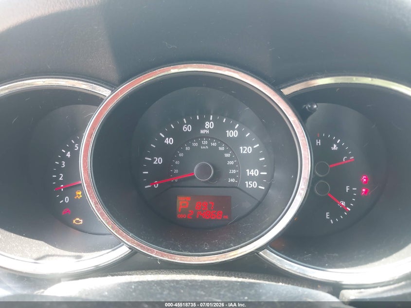 2013 Kia Sorento VIN 5XYKT4A60DG326892 IAAI salvage auction — FRONT END, Salvage (Alabama), sold $350 on 2026-07-28 (photo 7)