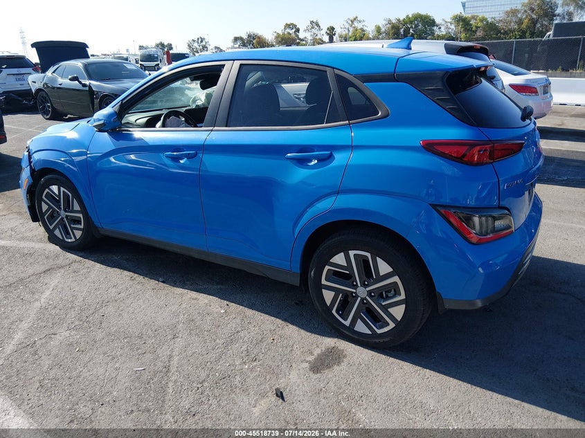 2022 Hyundai Kona VIN KM8K53AG1NU157667 IAAI salvage auction — RIGHT FRONT, Salvage Title, sold $4,250 on 2026-07-31 (photo 3)