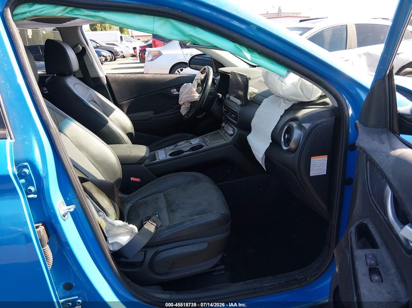 2022 Hyundai Kona VIN KM8K53AG1NU157667 IAAI salvage auction — RIGHT FRONT, Salvage Title, sold $4,250 on 2026-07-31 (photo 5)