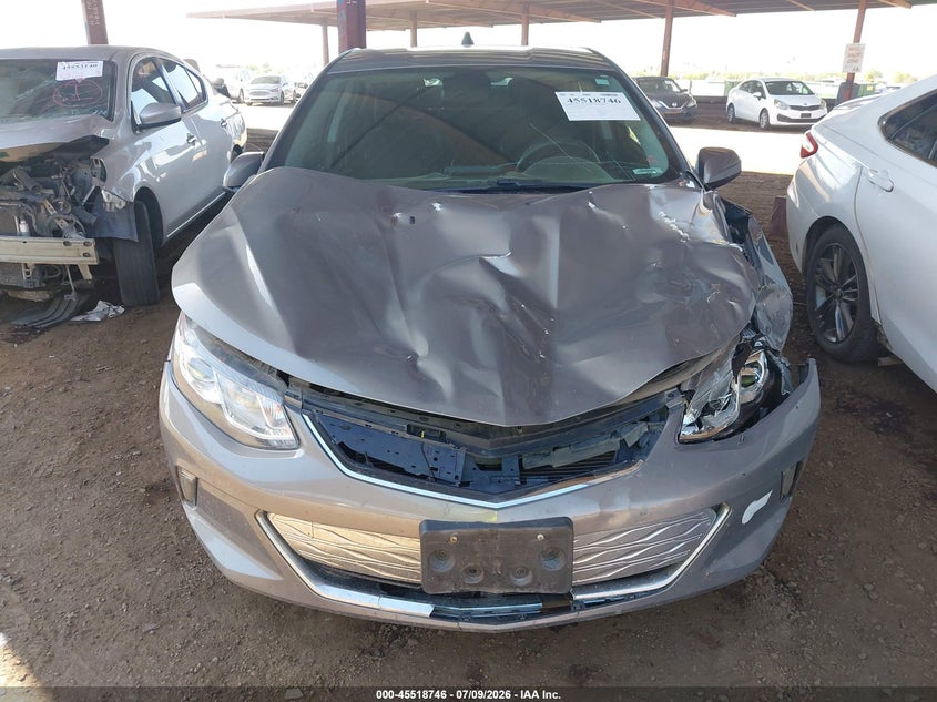 2017 Chevrolet Volt VIN 1G1RA6S51HU192283 IAAI salvage auction — FRONT END, Salvage (Arizona), sold $1,575 on 2026-09-18 (photo 6)
