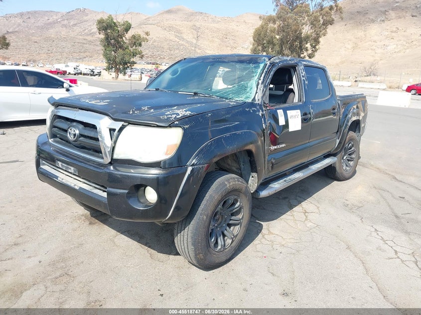 2007 Toyota Tacoma VIN 5TEJU62N57Z373128 IAAI salvage auction — ROLLOVER, Salvage (California), sold $1,300 on 2026-07-21 (photo 2)